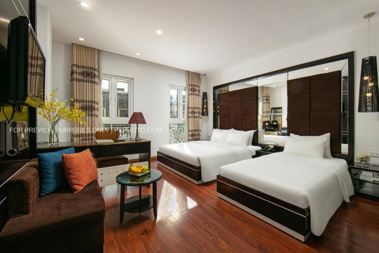 The Silk Boutique Hotel & Spa - Old Quarter City Center Hanoi Exterior foto