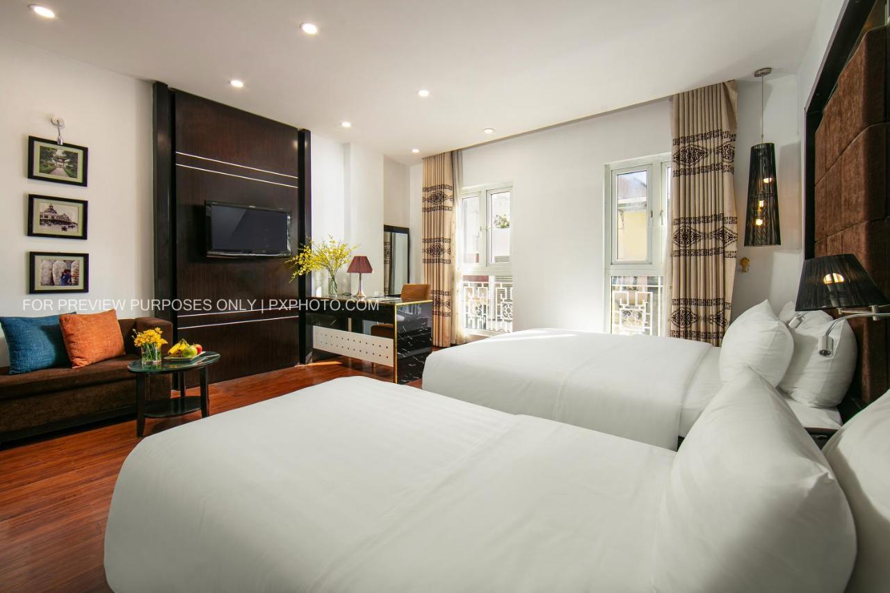 The Silk Boutique Hotel & Spa - Old Quarter City Center Hanoi Exterior foto